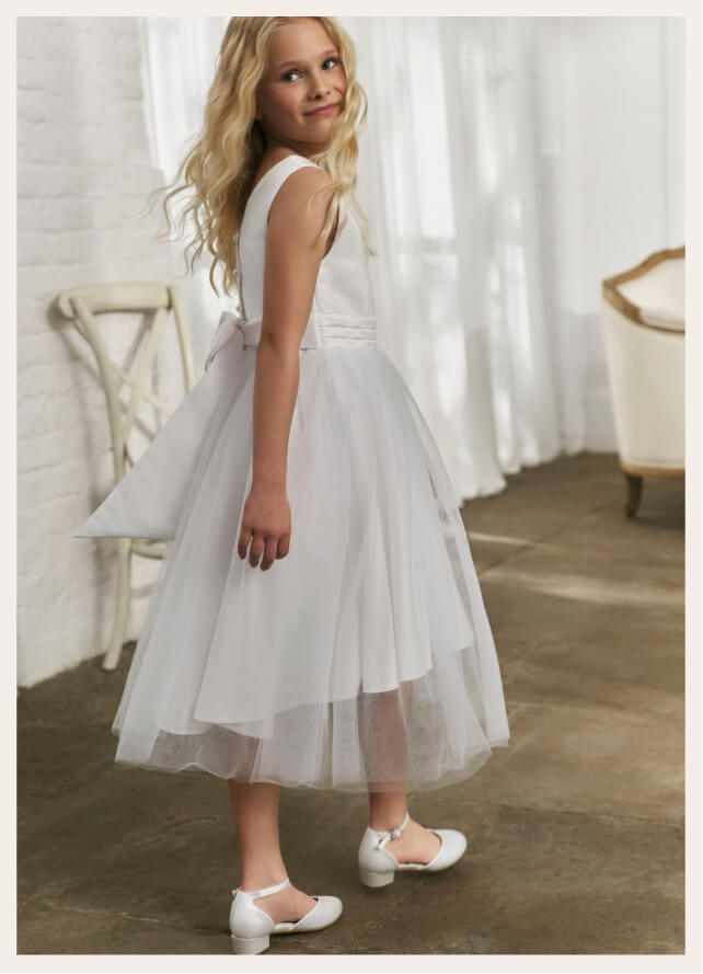 Kommunion-West-Mädchen